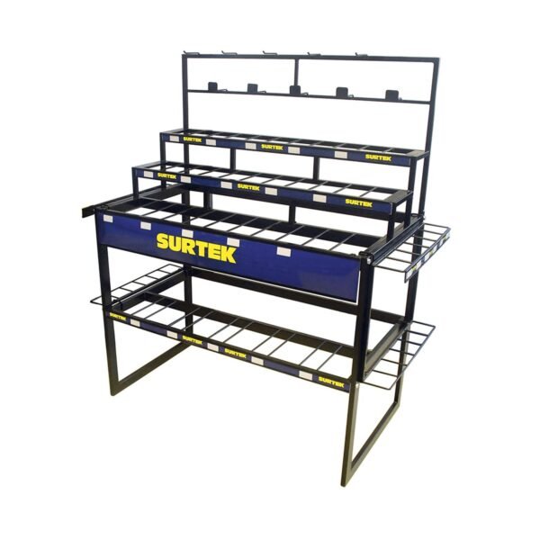 Rack de piso para herramienta de golpe 138 x 64 x 150 cm Surtek