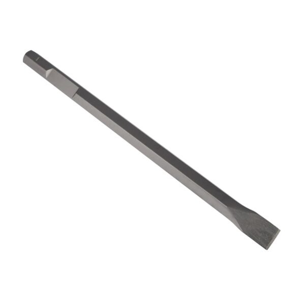 Cincel corta frio para martillos demoledores plano HEX 28 mm x 520 mm