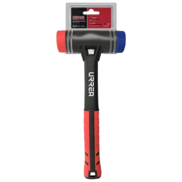 68802661 Mazo de golpe seco con mango Rubber grip tapas intercambiables 16 oz Urrea