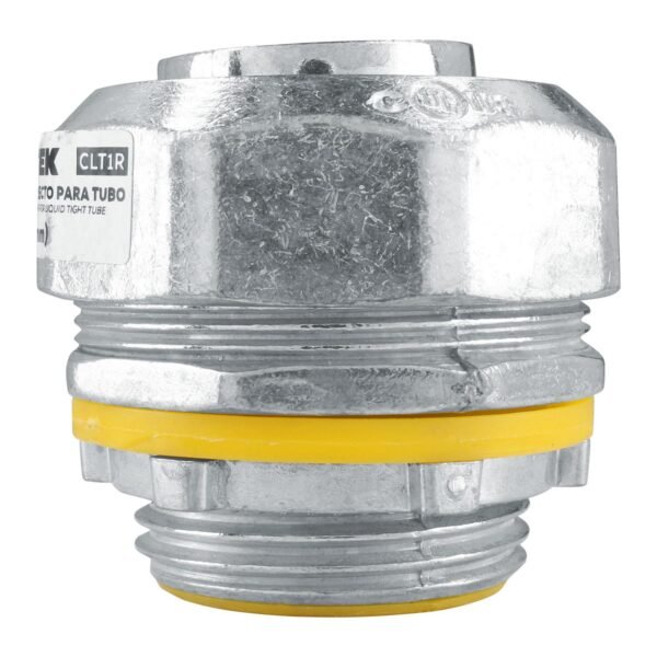 Conector recto para tubo liquid tight 1" Surtek