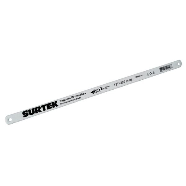68807653 Segueta bimetalica de 12", 24 DPP, 50 piezas Surtek