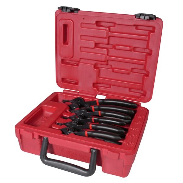 Juego de pinzas para anillos de retencion, 6 piezas Urrea