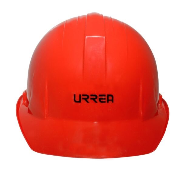 Casco de seguridad con ajuste de intervalos de 4 puntos, color rojo Urrea