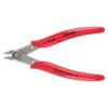 68813639 Pinza para electronica con mango rubber grip de 5-1/8" corte al ras 22° Urrea
