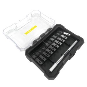 68809397 Juego de exactos con mango de aluminio, 11 piezas Surtek