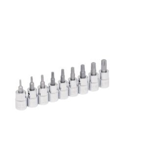 68798883 Juego de dados con punta torx cuadro de 3/8", 9 piezas Urrea