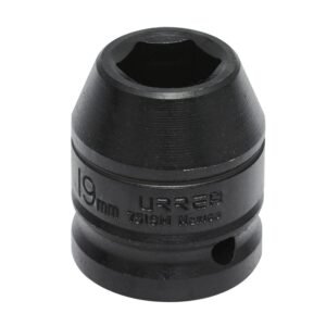 Dado de impacto cuadro de 3/4", 6 puntas, metrico, 19 mm Urrea