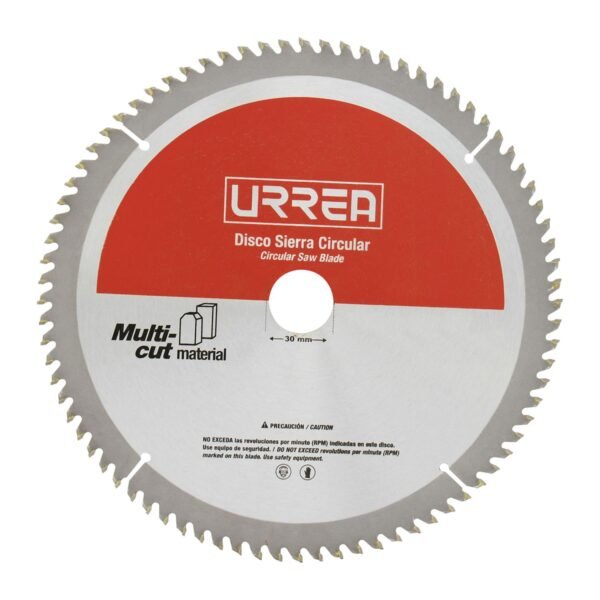 68803485 Disco para sierra circular para corte multi-material 48 dientes, 7-1/4" Urrea