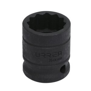 68799621 Dado de impacto cuadro de 1/2", 12 puntas, en pulgadas, 1-5/16" Urrea