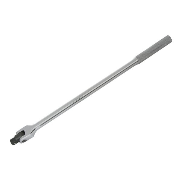 Mango articulado cromado para dado cuadro de 1/2", 15-3/4" Surtek