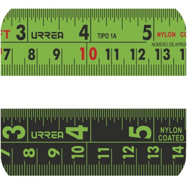 Flexometro alta visibilidad 3 m Urrea