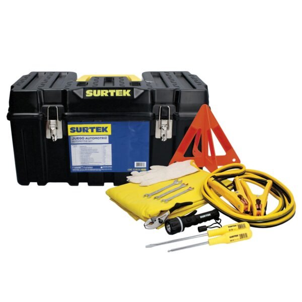 Juego combinado de herramienta automotriz 12 piezas, con caja plastica CPS20 Surtek
