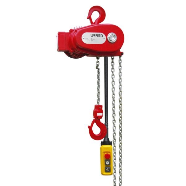 Polipasto electrico 1 ramal, 0.5 ton, cadena 3 m Urrea
