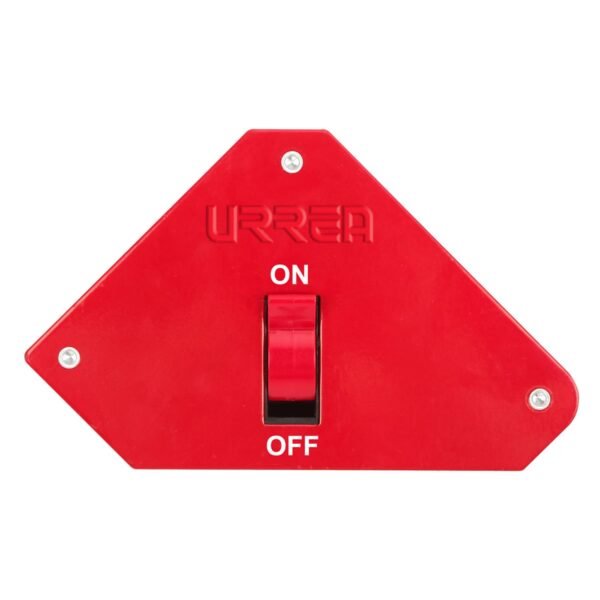 Esquina magnetica para soldar multiangular con switch 4-21/32", 55 lb Urrea