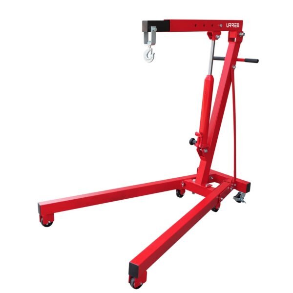 Pluma hidraulica plegable con patas V, 1 ton Urrea