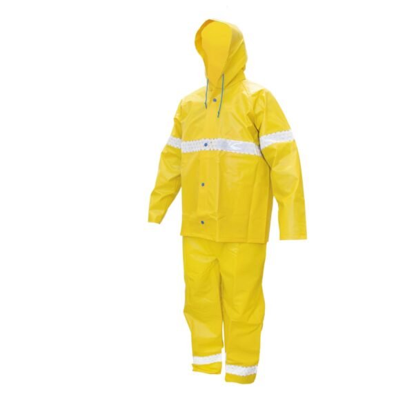 Traje impermeable con reflejante termico G, 2 piezas Urrea