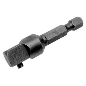 Adaptador con perno para dados cuadro hembra de 3/8", hexagono de 1/4" x 2" Urrea