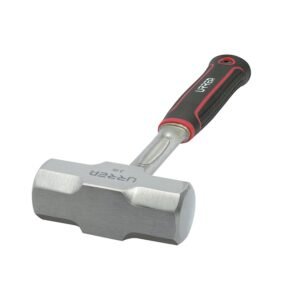 Marro octagonal forjado en una pieza con mango Rubber grip anti-vibracion de 12-1/5", 3 lb Urrea
