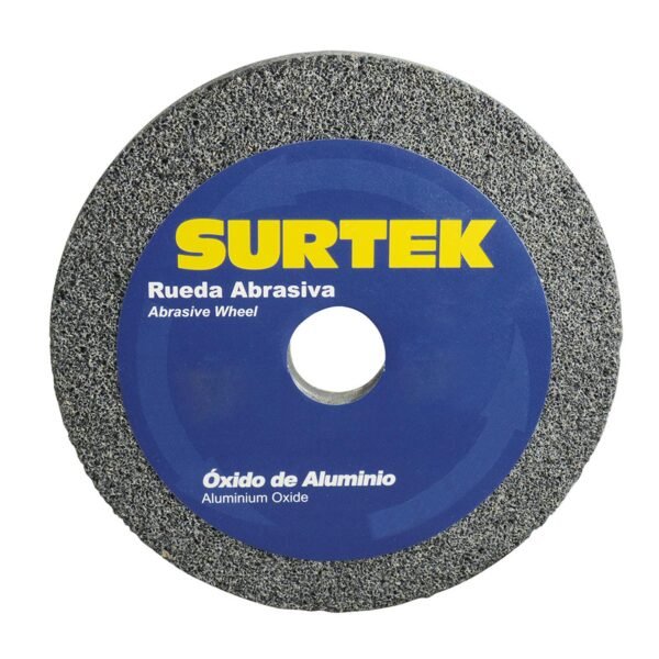 68805862 Rueda abrasiva de oxido de aluminio grano 60, 6" x 3/4" Surtek