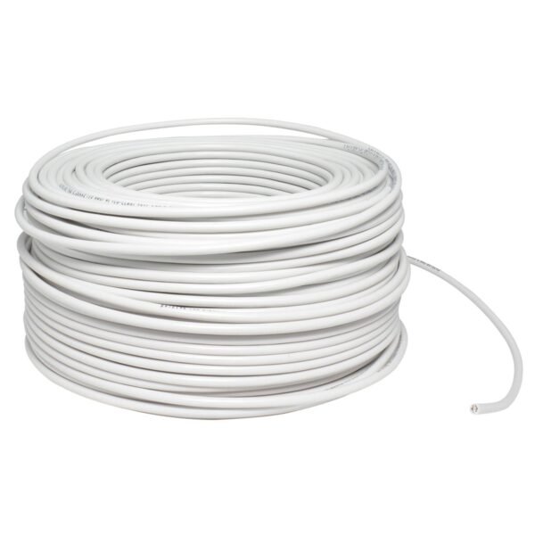 Cable electrico THW calibre 10, 100 m color blanco Surtek