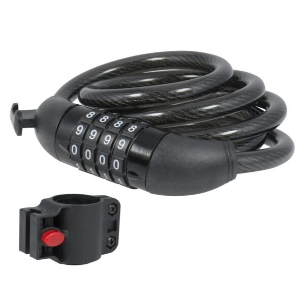 Candado de cable de combinacion 8 mm x 1 m Lock