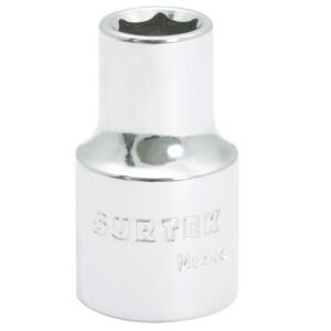 Dado cuadro de 1/2", 6 puntas, metrico, 14 mm Surtek