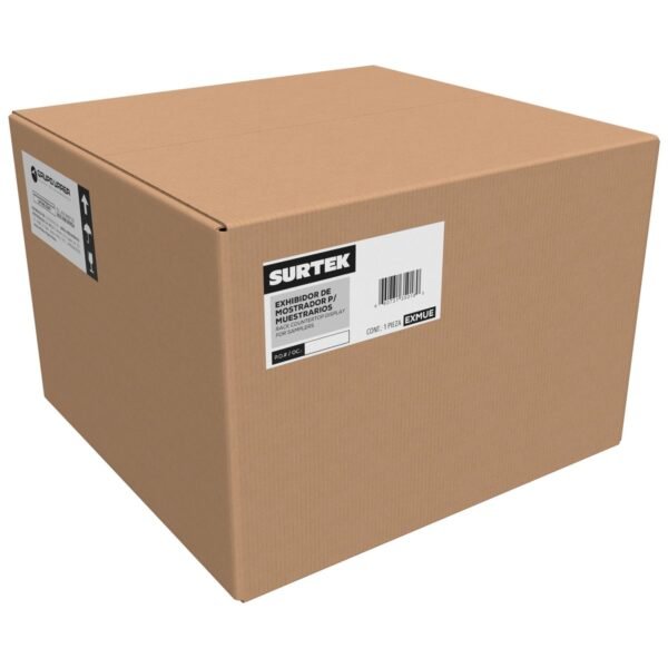 Exhibidor de mostrador para muestrarios 34 x 33 x 26 cm Surtek