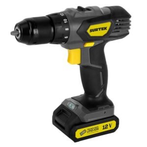 Taladro/atornillador 3/8" bateria de Li-ion 12 V 28 Nm Surtek