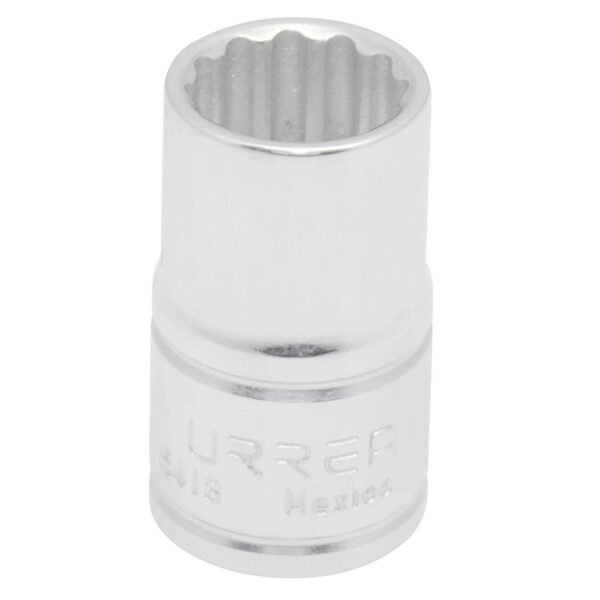 Dado cuadro de 1/2", 12 puntas, en pulgadas, 9/16" Urrea