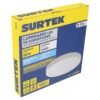 Luminario de LED de sobreponer redondo 18 W, luz de dia Surtek