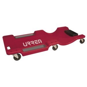 Cama para mecanico plastica, 6 ruedas giratorias, 36" Urrea