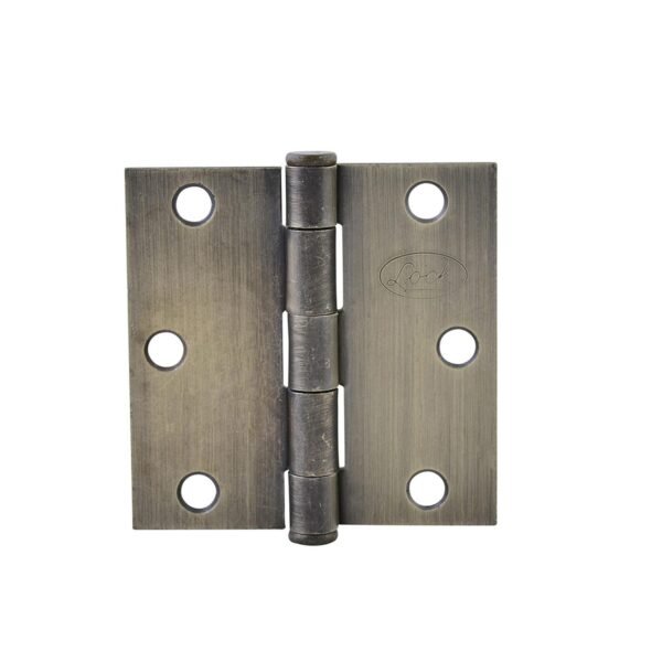 Bisagra cuadrada perno suelto de acero laton antiguo 2" x 2" Lock