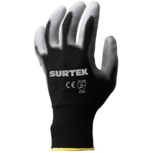 Guantes de nailon con recubrimiento de poliuretano M Surtek