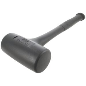 Mazo de golpe seco tapas fijas de alto impacto con mango Rubber grip de 12-1/8", 48 oz Urrea