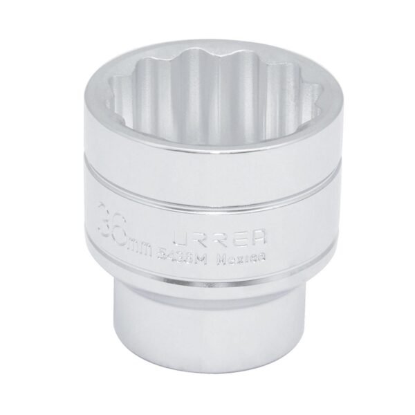 Dado cuadro de 1/2", 12 puntas, metrico, 36 mm Urrea