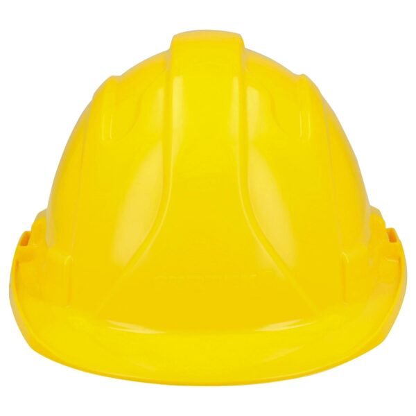 Casco de seguridad con ajuste de intervalos de 4 puntos, color amarillo Surtek