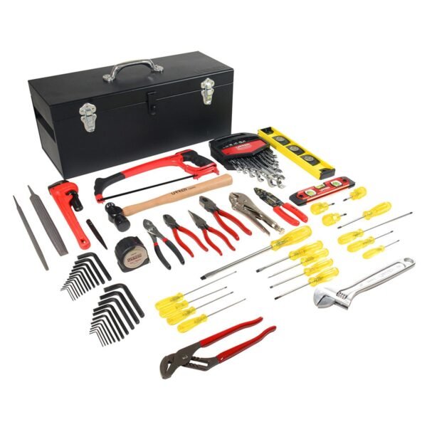 Juego basico industrial para electrico en pulgadas 65 piezas, con caja D7C20 Urrea