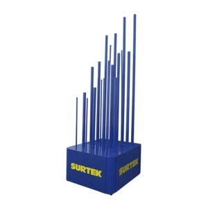 Exhibidor de piso para telas para mosquitero70 x 80 x 210 cm Surtek