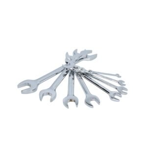 68809863 Juego de llaves españolas pulido espejo en pulgadas, 8 piezas en rack Urrea