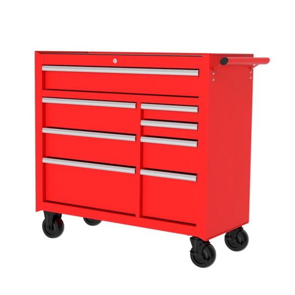 68810494 Gabinete movil 11 gavetas color rojo serie P 41" Urrea
