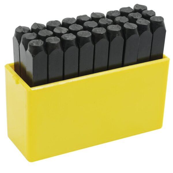 Juego de letras de la "A" a la "Z" de golpe 8 mm, 27 piezas Surtek