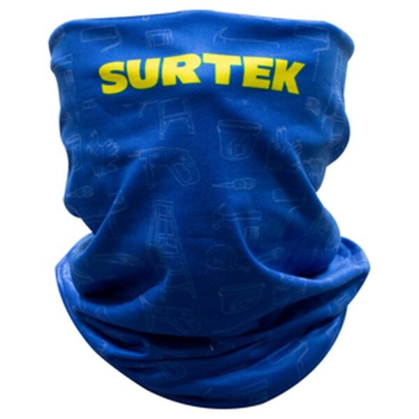 68804354 Bandana de poliester para cuello color azul Surtek