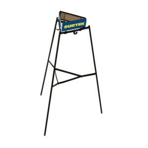 Exhibidor de piso para carretillas 78.5 x 78.5 x 175 cm Surtek