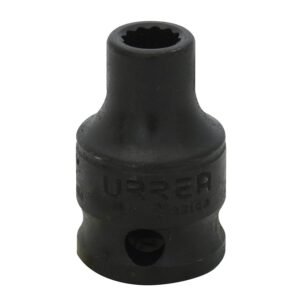 Dado de impacto cuadro de 3/8", 12 puntas, en pulgadas, 3/8" Urrea