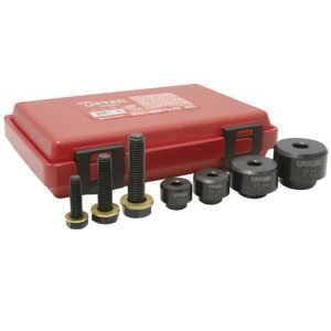 Juego de sacabocados para laminas de 5/8" a 1-1/4", 7 piezas Urrea