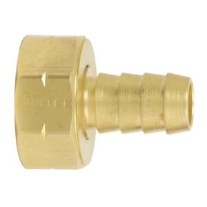 Conector para manguera de riego de laton, 1/2" hembra Surtek