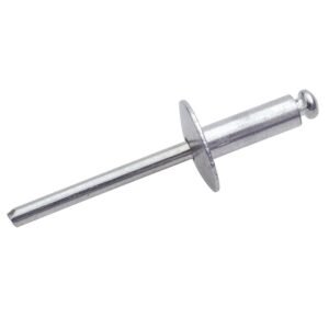 Remache cabeza ancha 3/16" x 1/2", 5 bolsas con 50 remaches Surtek