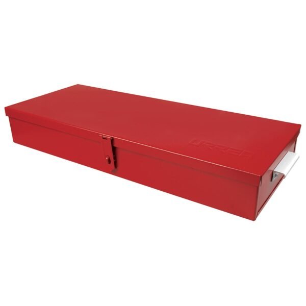 Caja metalica usos multiples color rojo 23" x 9" x 3" Urrea