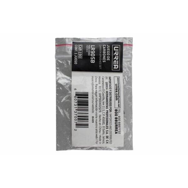 Juego de carbones para LR905B, 2 piezas Urrea