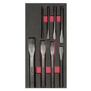 Juego de cinceles 8 piezas, CH122-C Urrea